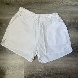 White ALO shorts